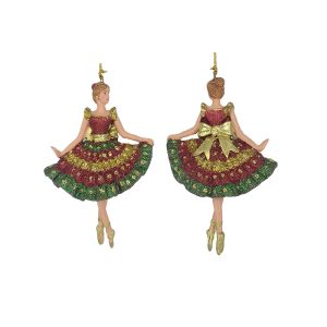 23MIV109-Ballerina Gonna Ampia Traditional Red 12 cm.