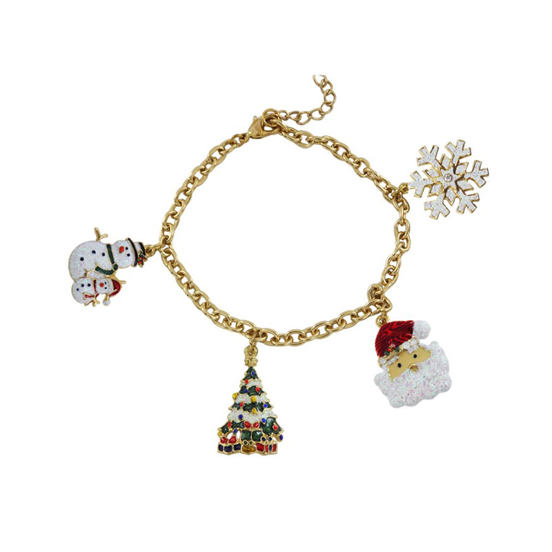 24PIN103-Bracciale 4 Charms Babbo