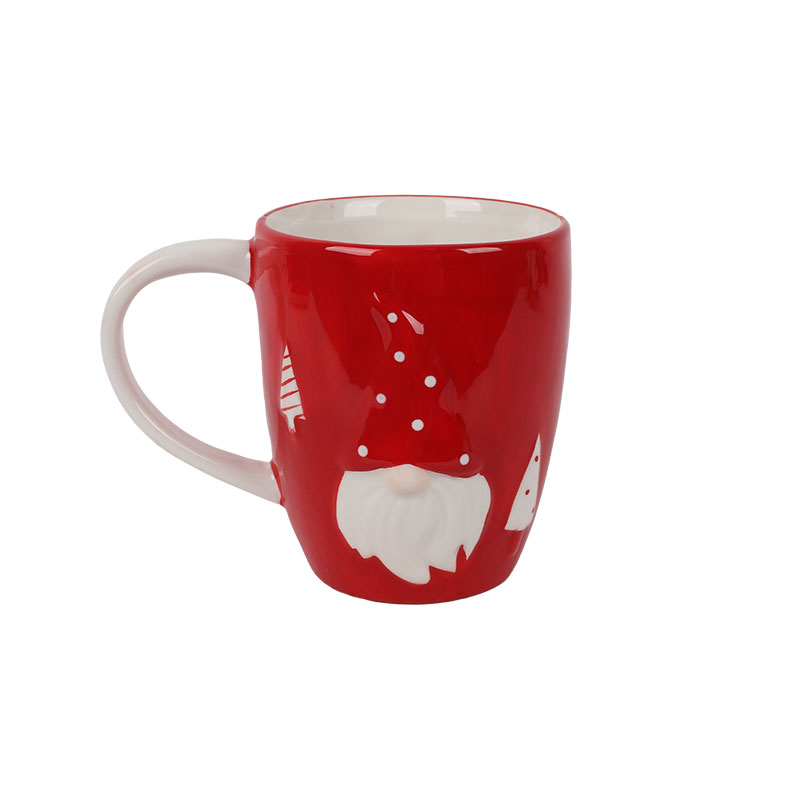 Mug Gnomo Red 14x10,5 cm.