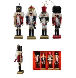 Box 4 Schiaccianoci Traditional 12,5 cm.