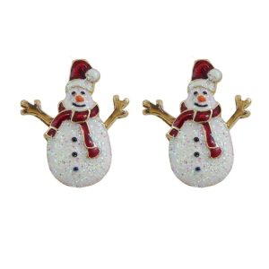 Orecchini Pupazzo di Neve