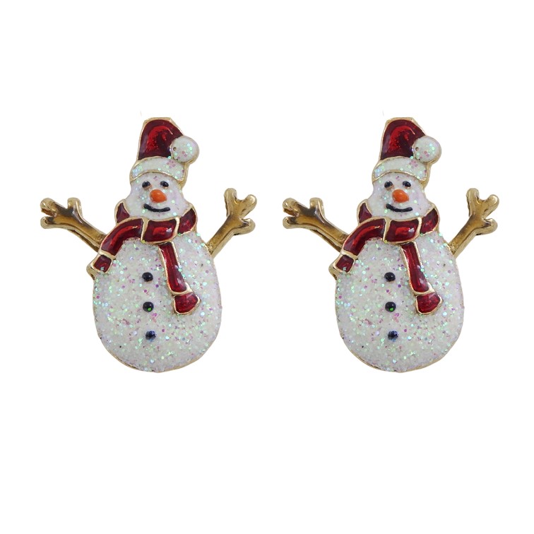 Orecchini Pupazzo di Neve