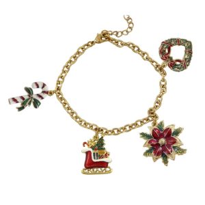 Bracciale 4 Charms Slitta