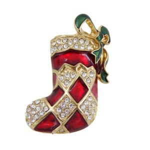 Spilla Calza Swarovski