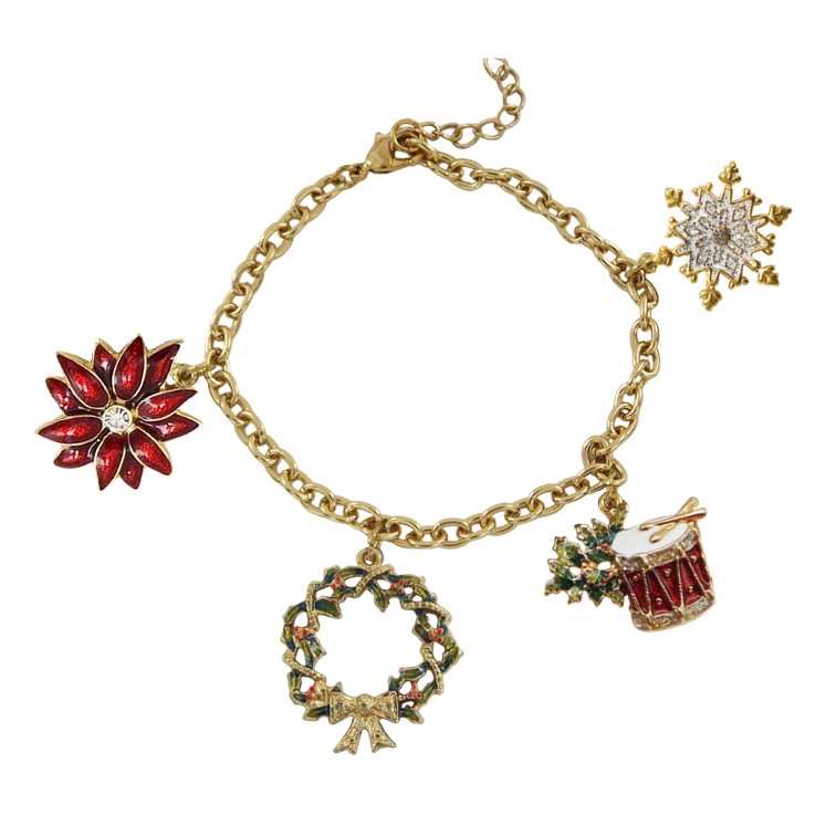 Bracciale 4 Charms Tamburo