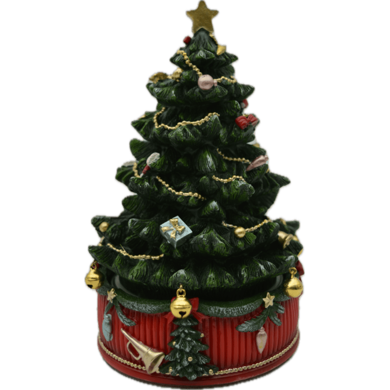 Albero Carillon Base Rossa, 18 cm.