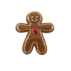 Spilla Omino Gingerbread