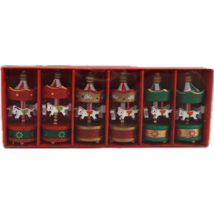 Box 6 Caroselli, 8 cm.