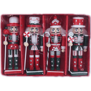 Box 4 Schiaccianoci Italia, 12,5 cm.