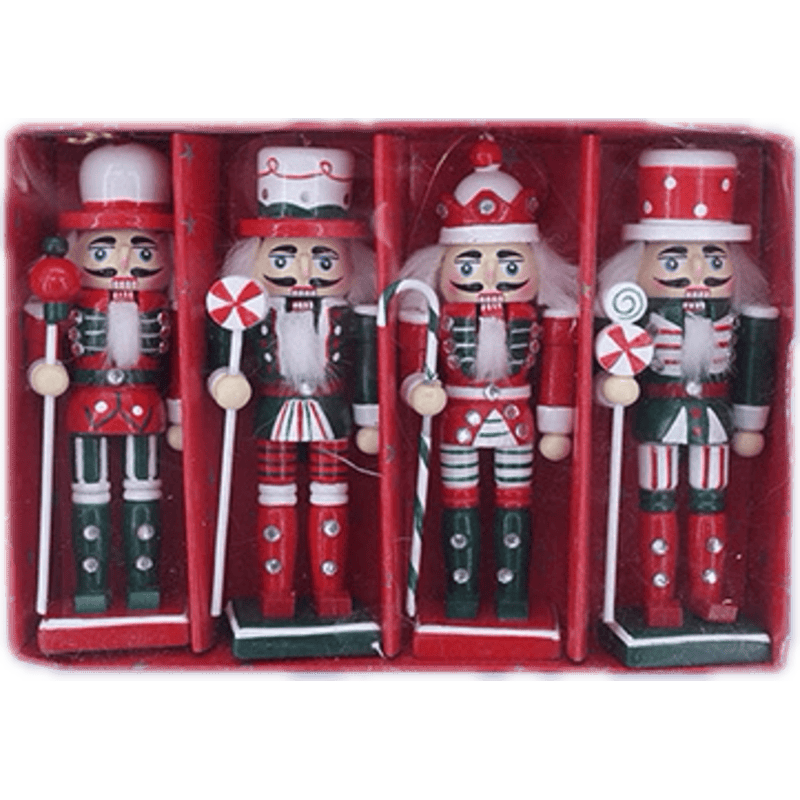 Box 4 Schiaccianoci Italia, 12,5 cm.