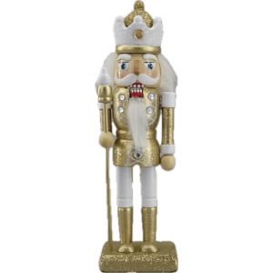 Re Gold con Mantello, 20 cm.
