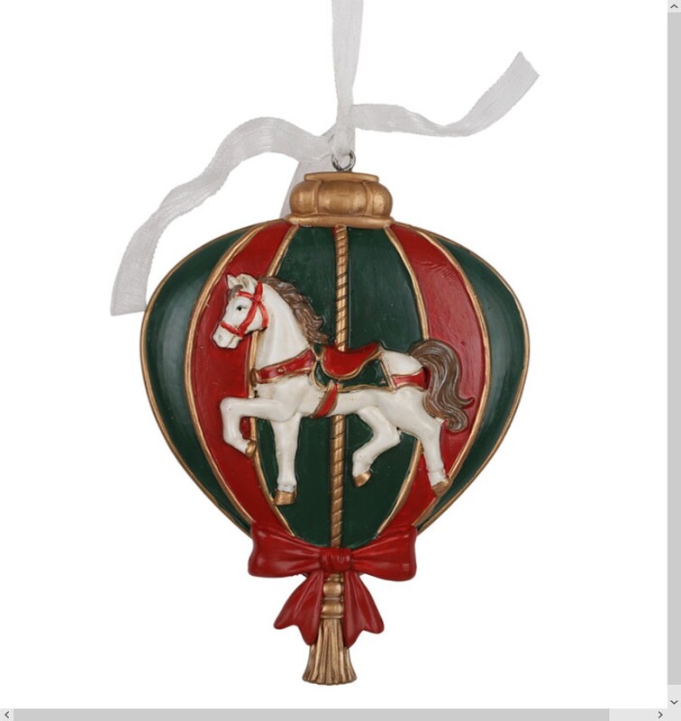 Addobbo Mongolfiera Circus, 12 cm. - immagine 2