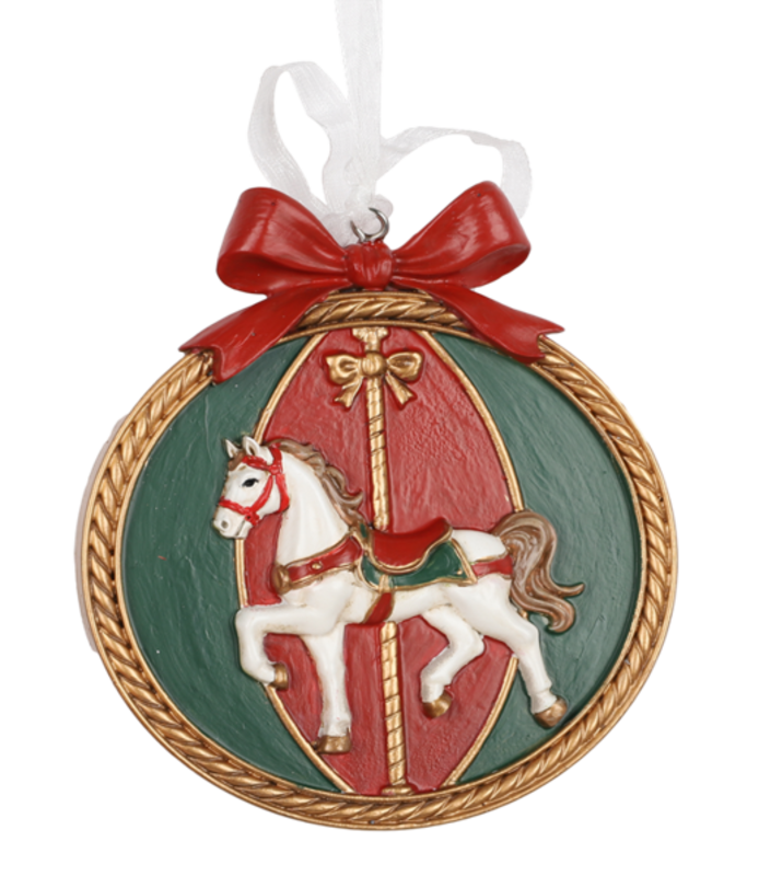 Addobbo Medaglio Circus, 10 cm. - immagine 2